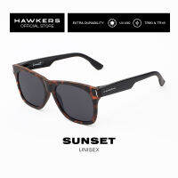 HAWKERS Bicolor Carey Dark SUNSET Sunglasses for Men and Women. UV400 Protection. Official Product designed in Spain Asian Fit SUN07AF