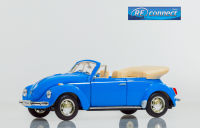 โมเดลรถยนต์ รถโฟล์กเต่า โฟล์คสวาเกน สปอร์ต เปิดประทุน โบราณ ของเล่น สะสม WELLY NEX 1:24 Volkswagen Beetle Model Diecast Sport Luxury Classic Car Diecast Toy Collection