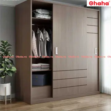 Tủ Quần Áo Gỗ Cửa Lùa 2 Cánh Giá Tốt T08/2023 | Mua Tại Lazada.Vn