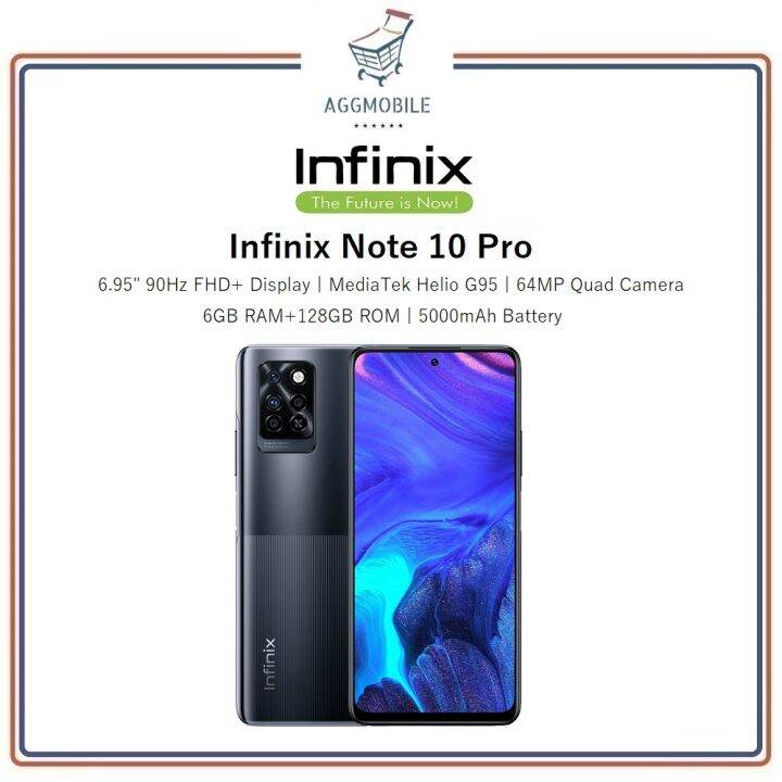 My Infinix Note 10 Pro 128gb Rom 6gb Ram 1 Year Warranty By Infinix Malaysia Lazada 6473