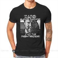 เสื้อยืดสีขาวผู้หญิง Mad Max Rockatansky Benno Swaisey ภาพยนตร์เสื้อยืดสําหรับผู้ชาย Nightrider เสื้อยืดคอกลมฮิปฮอปของขว  J3G4