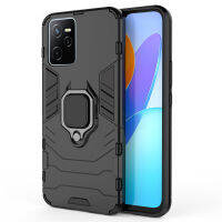 เคส  Realme Narzo 50A Prime Case ชุดเกราะกันกระแทก Slim Rugged Hybrid Hard Plastic + Tpu Bracket Magnet 360 Ring Holder ฝาหลัง