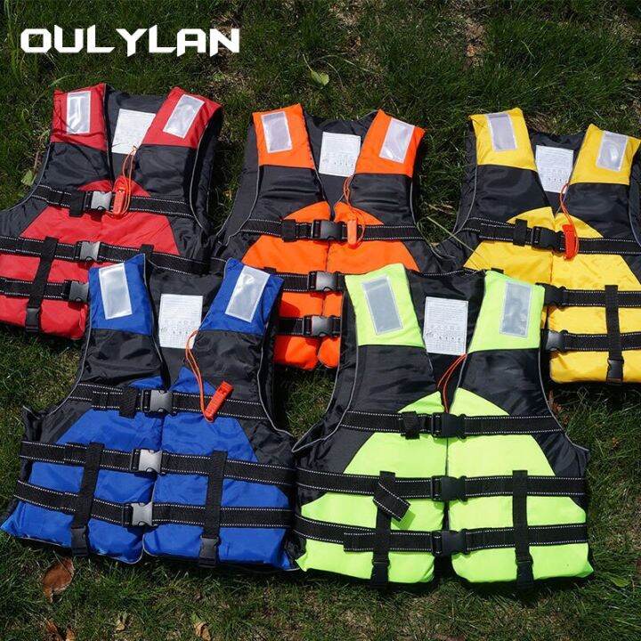 oulylan-universal-life-vest-swimming-boating-skiing-driving-vest-survival-suit-polyester-life-jacket-for-adult-children-outdoor-life-jackets