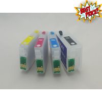 ตลับหมึกเติม EPSON WF-7511 /WF-7011/ WF-3011/ WF-3521/ ME-85ND /ME-960FWD/ ME-900WD/TX620fwd ตลับเบอร์ T143 #หมึกปริ้นเตอร์  #หมึกเครื่องปริ้น hp #หมึกปริ้น   #หมึกสี #ตลับหมึก