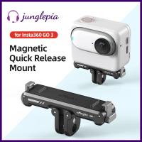 JUNGLEPIA Ic ตัวแปลงเลนส์ Ic ปลดเร็วฐานสกรู1/4ต่อตัวยึดอะแดปเตอร์สำหรับ Insta360 GO 3กล้องแอคชั่นแคมเมรา