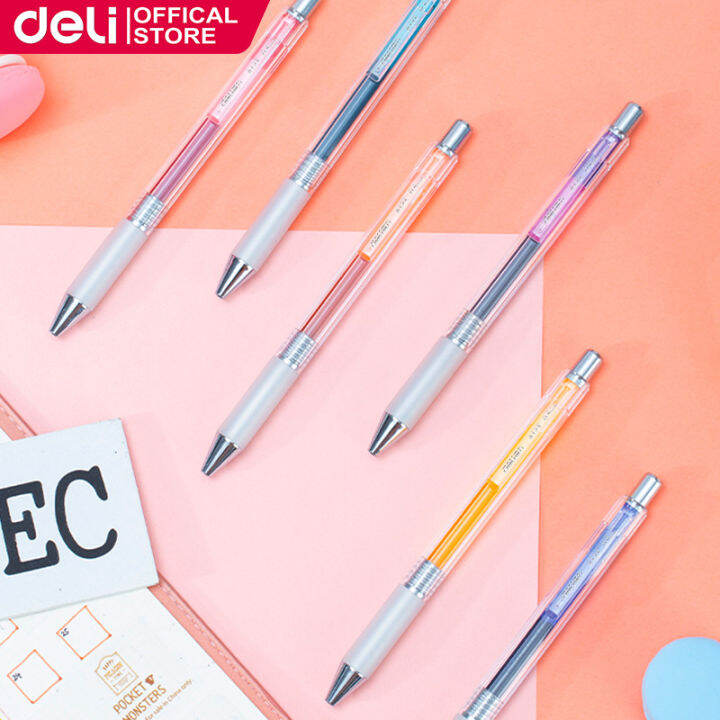 Deli Gel Pens 0.5mm 6Pcs A123 Lazada PH