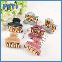 PETIHOME Barrette คลิปผมอะคริลิ อะคริลิค สีลูกอมสี ที่หนีบกรงเล็บผม น่ารักน่ารักๆ เครื่องมือจัดแต่งทรงผม ผู้หญิงผู้หญิงผู้หญิง