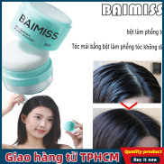 HCM BAIMISS Bột mịn tóc bông xù tạo tác kiểm soát dầu để tóc khô đầu dầu