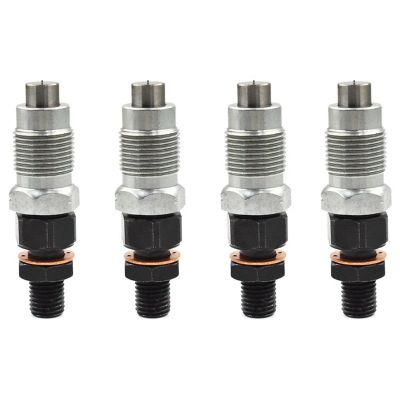 4Piece Fuel Injector Nozzle 16454-53905 Replacement for Kubota Engine V2203 V2003 V1903 D1703 L4600 L4610 M5400 KX121 KX161