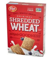 POST ORIGINAL SHREDDED WHEAT Cereal 464g. โพสต์ ออริจินัล เชรด วีท ธัญพืช ซีเรียล อาหารเช้า 464กรัม