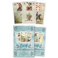 [ไพ่แท้] Easy Lenormand Katz Marcus Goodwin Tali ไพ่ทาโรต์ ไพ่ทาโร่ ออราเคิล ยิปซี ดูดวง tarot oracle deck cards card
