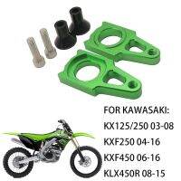 CNC Rear axle Slider blocks Spindle Chain Adjuster Falling Protection cap Fit For KAWASAKI KX125/250 KXF250 KXF450 KLX450R KXF