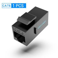 ขั้วต่อ RJ45 Cat7 Cat7/6/5e อีเทอร์เน็ตตัวเมีย-ตัวเมียแพทช์8P8C อะแดปเตอร์ต่อกล่องขยายสัญญาณสำหรับสายอะแดปเตอร์แปลงสายเคเบิลอีเทอร์เน็ต