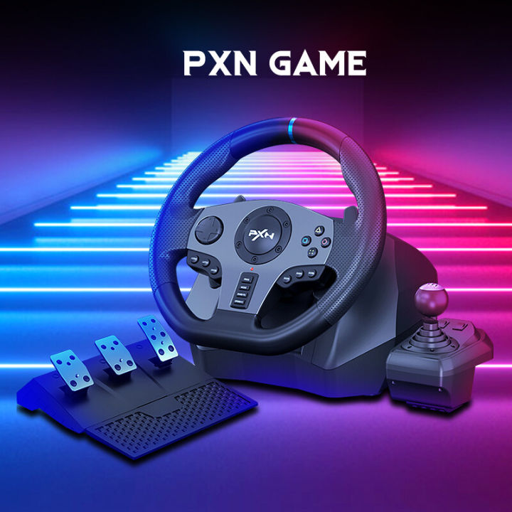 PXN V9 Gaming Steering Wheel Connection Tutorial on Xbox & PS4
