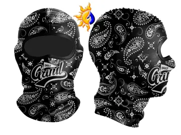 Sublimated Ski Mask - Tiger Face, Front and back print