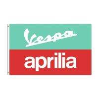 ธง Aprilias 3x5ft แข่งรถมอเตอร์ไซค์แบนเนอร์ตกแต่ง90X150ซม