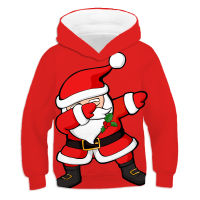 4-14 Years Christmas Deer Sweatshirt For Girls And Boys Big Size Autumn Cartoon Snowman Christmas Kids Hoodies Children Present