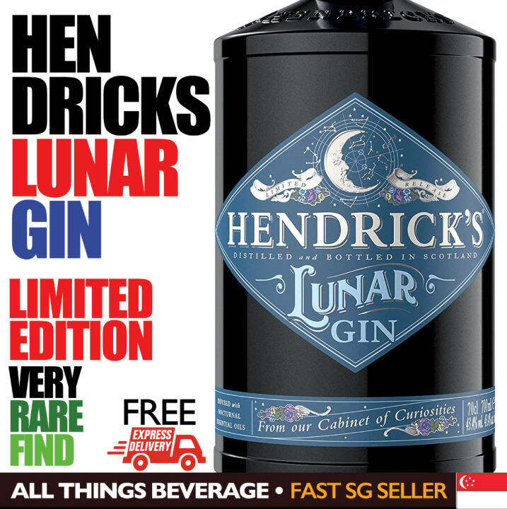 Hendricks Hendrick's Lunar Gin Limited Edition EXPRESS Delivery