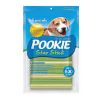 Pookie Star Stick ปุ๊กกี้ สตาร์ สติ๊ก รสนม+รสคลอโรฟิลล์อ่อน 500 กรัม x 1 ซอง