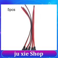 JuXie store 2.1x5.5mm DC Male Plug 12V DC Power Pigtail Extension Cable Jack For LED Strip Light Driver CCTV Camera Connector