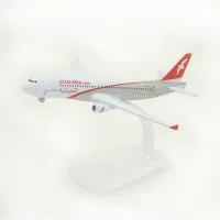 JASON TUTU 16ซม. เครื่องบินรุ่นเครื่องบินรุ่นเอมิเรต AirArabia Airbus A320เครื่องบินรุ่น Diecast โลหะ1:400 Scale เครื่องบิน