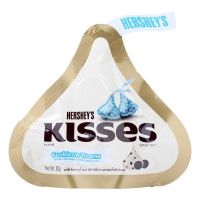 Hersheys creamy เฮอร์ชี่ส์ คิสเซส ช็อกโกแลต คุกกี้แอนด์ครีม 82 กรัม