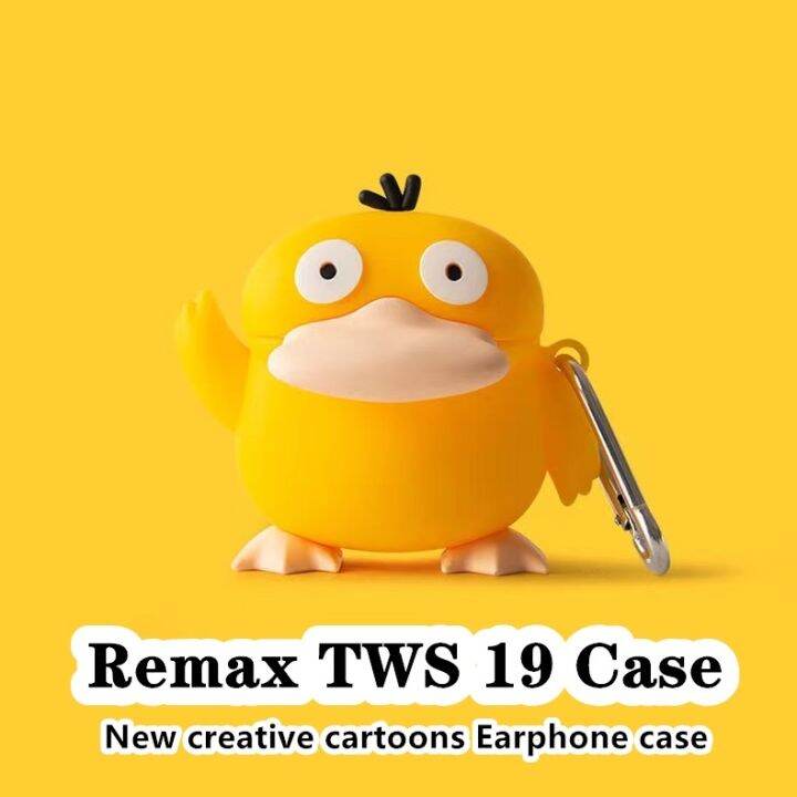 พร้อมส่งสําหรับ-remax-tws-19-ใหม่-ตลก-การ์ตูน-สําหรับ-remax-tws-19-เคสนิ่ม-หูฟัง-เคส