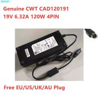 (ใหม่-ต้นฉบับ)♗❉ อุปกรณ์ CAD120191ของแท้19V 6.32A 120W 4ขาอะแดปเตอร์ AC สำหรับเครื่องชาร์จอุปกรณ์เพาเวอร์