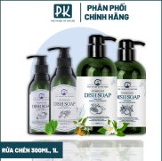 Nước rửa chén tinh dầu thảo mộc PK 300ML 1L - An toàn cho bé