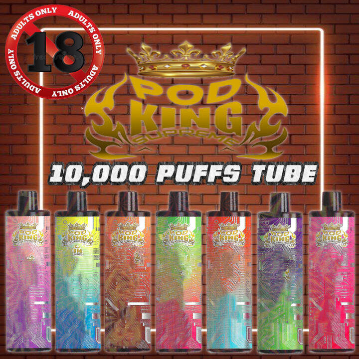 POD KING SUPREME 10000 PUFFS RECHARGEABLE | Lazada PH