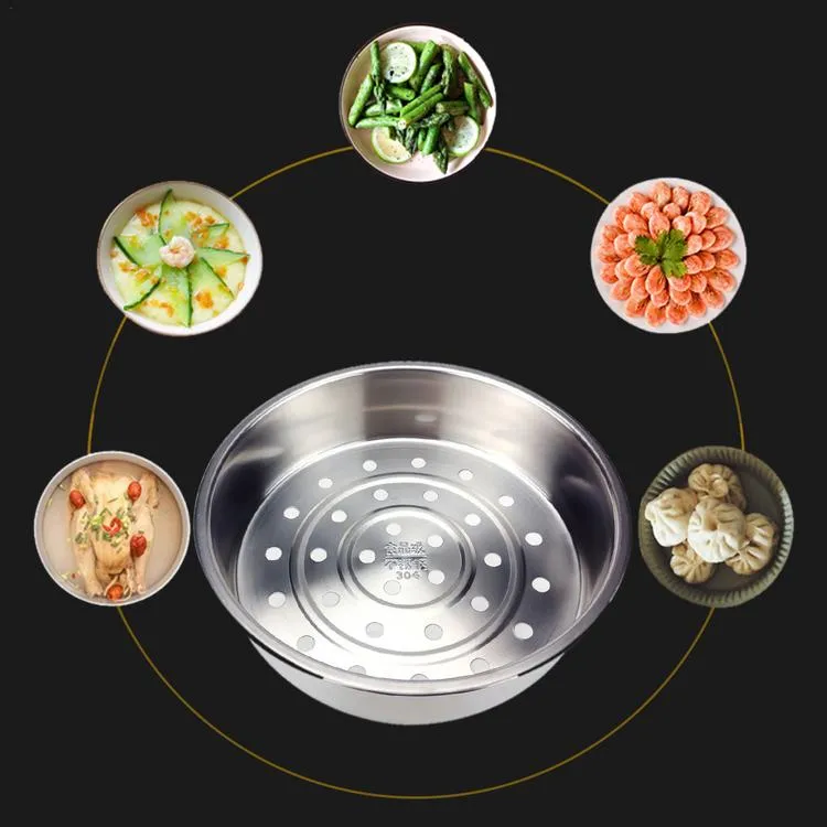 304 Stainless Steel Rice Cooker Steamer Basket Thickened High Quality  Deepened