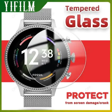 Screen protector fossil on sale watch