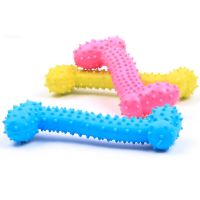Pet TPR Toy Small Biting Bone Dog Toys Bite Resistant Dog Chew Toy 1pcs Puppy Accessories Toys