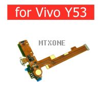 สำหรับ Vivo Y53ตัวต่อที่ชาร์จยูเอสบีไมโครโฟนสายอ่อนแท่นชาร์จ Usb ชิ้นส่วนซ่อมแซมสายแผงวงจรเคเบิลแบบยืดหยุ่น Pcb