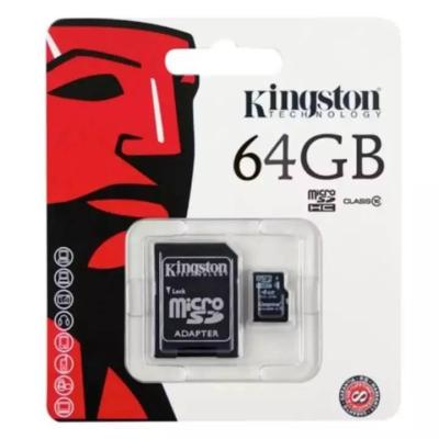 KINGSTON Micro SD Card Class 10 64GB with Adapter (ของแท้)ส่งเร็วทันใจ Kerry Express