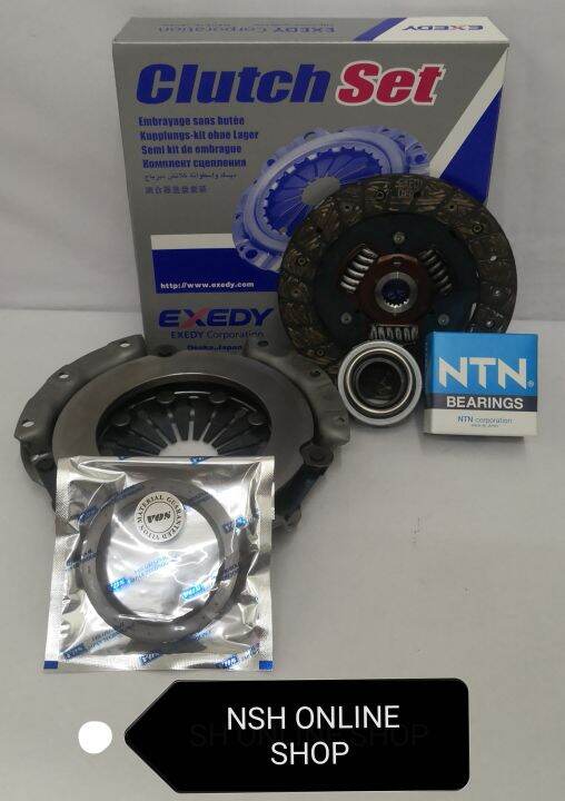 Exedy Daikin (Japan) Clutch Kit Set+Clutch Bearing+Flywheel OIl Seal