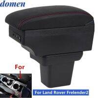 For Land Rover Freelander Armrest box Land Rover Frelender 2 2006-2012 central Store content Storage box products with USB LED Pipe Fittings Accessori