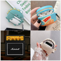 เคสแอร์พอดโปรหนึ่ง Marshall SKIPPY ปลาฉลามใส่เสื้อแมวน้ำ ไดโนเสาร์ สีเขียว Stitch XBOX สีดำ Polarbear สีขาว Godzilla สีชมพู T-rex ไอศครีม รสช็อกโกแลต