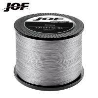 JOF Braided Fishing Line 4/8 Strands 500M 1000M Multifilament PE Fishing Line 18LB-88LB Strong Japan Cord For Carp Fishing