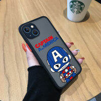 เคสสำหรับ Apple iPhone โทรศัพท์15บวก15 15โปรสูงสุด15 Plus เด็กผู้ชายน่ารักการ์ตูนกัปตันมีน้ำค้างแข็งโปร่งใสเคสใส่โทรศัพท์ผู้ชายกันกระแทกกล้องคลุมทั้งหมดปกป้องเคสมือถือ