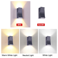 OuuZuu Nordic Stylish LED Wall Light Waterproof Indoor Outdoor Decor Lighting Sconce Lamp 3W 5W 6W 10W for Bedroom Stairs Villa