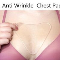 Wrinkle Chest Pad Neckline Pad Silicone Invisible Chest Pad Eliminate Prevent Chest Wrinkle Reusable Grade Anti-wrinkle