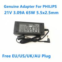 อะแดปเตอร์ AC สวิตช์จ่ายไฟสลับสำหรับ PHILIPS เครื่องชาร์จ DYS602-210309-13801D ของแท้21V 3.09A 64.89W 5.5X2.5Mm DYS602-210309W