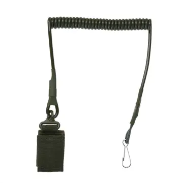 Shop Elastic Military Tactical Sling Lanyard Secure Spring Retention Rope  with great discounts and prices online - Apr 2024