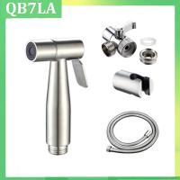 Hand protable Toilet bidet Sprayer Holder Stainless Steel Handheld Bidet Faucet Bathroom Shower Head Hose Self Cleaning QB7LA Shop