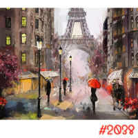 2038 ? ขึงเฟรมไม้ ? พร้อมส่ง 40x50cm. DIY Paint Number รูปวาด ของขวัญ ภาพวาด ระบายสี สีน้ำมัน ระบายสีตามตัวเลข ตกแต่งผนัง Nextone