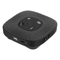 CA Essential Speakerphone SP-2000 - USB and Bluetooth Speakerphone, Clear Sound, 360 Degree Noise Cancelling Microphone with 3m Range, 66 Ft BT Wireless Range, by Cyber Acoustics