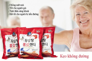 Kẹo Sâm Kẹo Hồng Sâm Không Đường 365 Hàn Quốc túi 500gr thenewlife0909