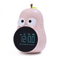 Yali Intelligent Awakening Expression Alarm Clock Pear Shape Home Digital Electronic Clock