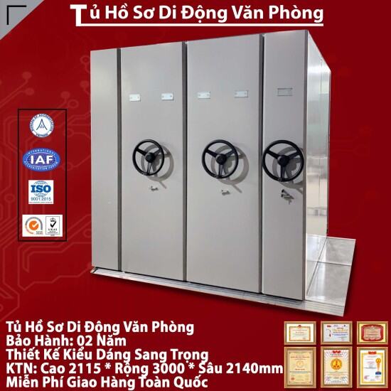 Tủ hồ sơ di động bemc - mcf1 - ảnh sản phẩm 4